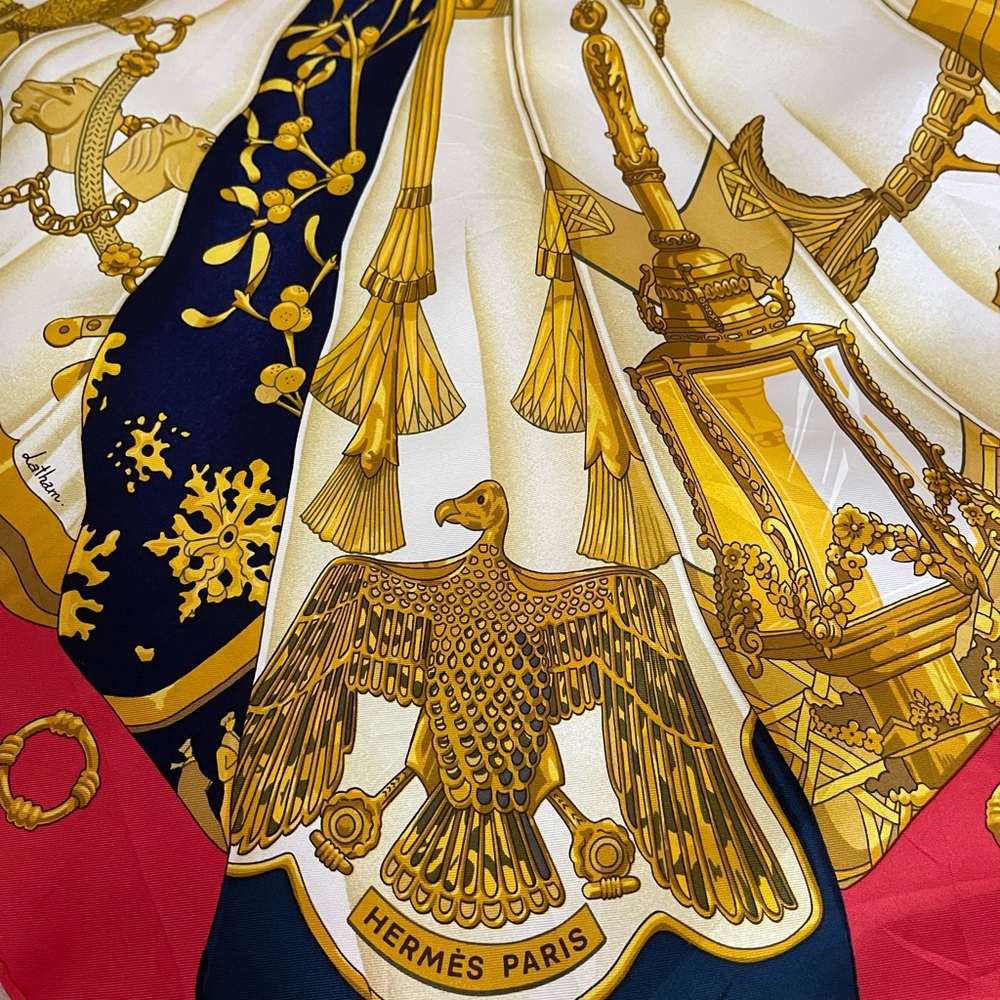 Hermès Silk Scarf.